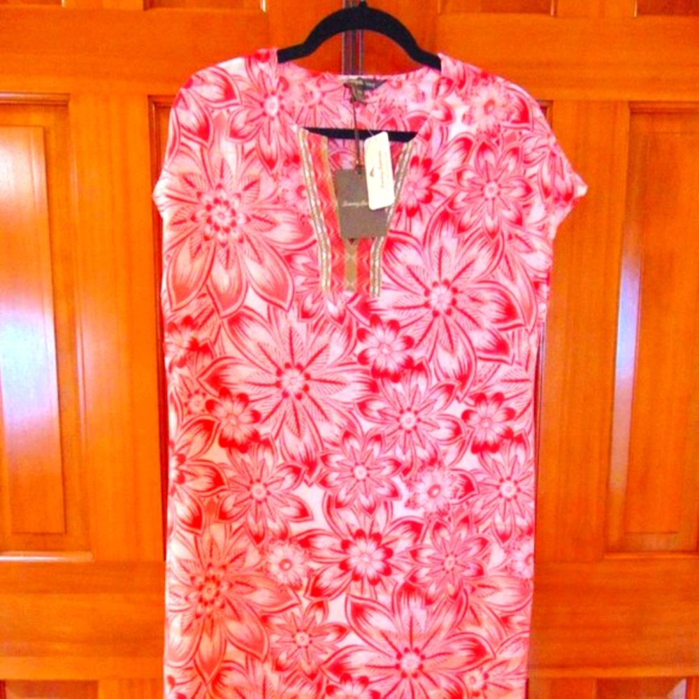 TOMMY BAHAMA Bellefield Coverup Small Petite NEW